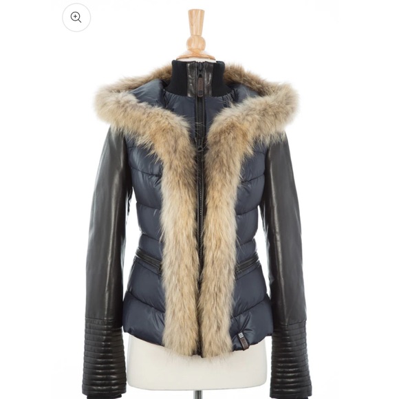 Stylish Black and Brown Women's Jacket